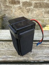 Einschubbatterie, entkoppelt gegen Vibrationen, 12V / 3,4Ah