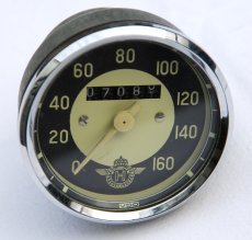 Tachometer 160 km/h, mit Horexemblem