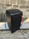Gelbatterie im original Batteriegehäuse, austauschbar, schwarz mit Deckel, 12V / 3,4 Ah